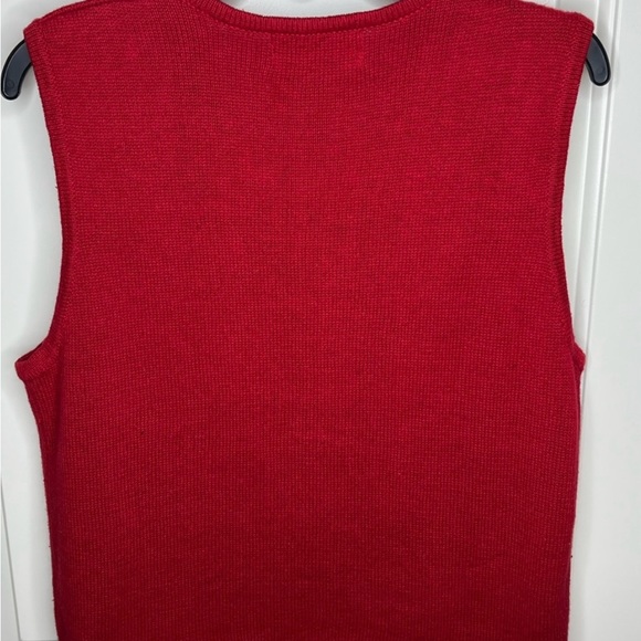 Beaded Christmas Vest Size Medium - Picture 3 of 3